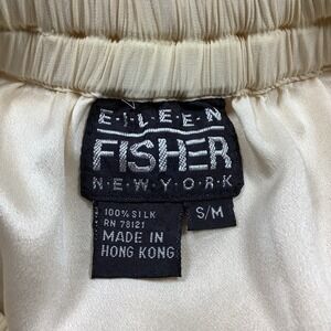 Eileen Fisher Women's Silk skirt S/M Light Tan Hong Kong